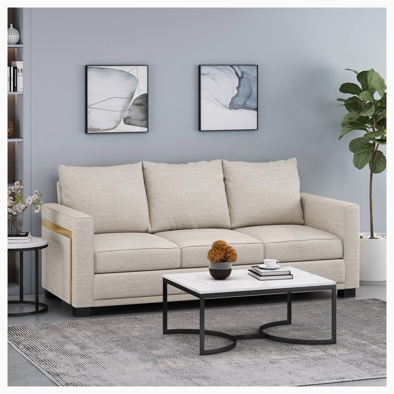 Abla Upholstered 80.25'' Sofa