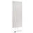 1Pc Glam Tall Lighted Mirror With Drawer Box Beveled Mirror Crystal Knob Glossy White Finish Vanity