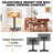 Abdulazeem TV Floor Stand for 32-70 inch TVs, Upgraded Wheels, Cable Management, Height Adjustable-46526513