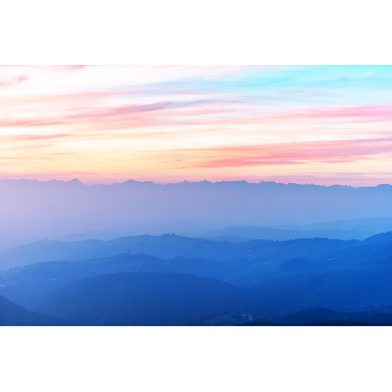 Coucher de soleil par Pavliha, H 8 po x l 12 po