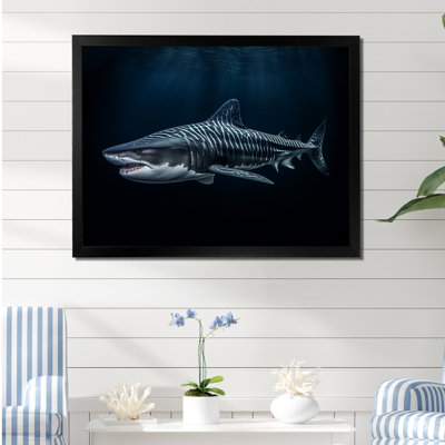 «Tiger Shark Territory II» sur toile