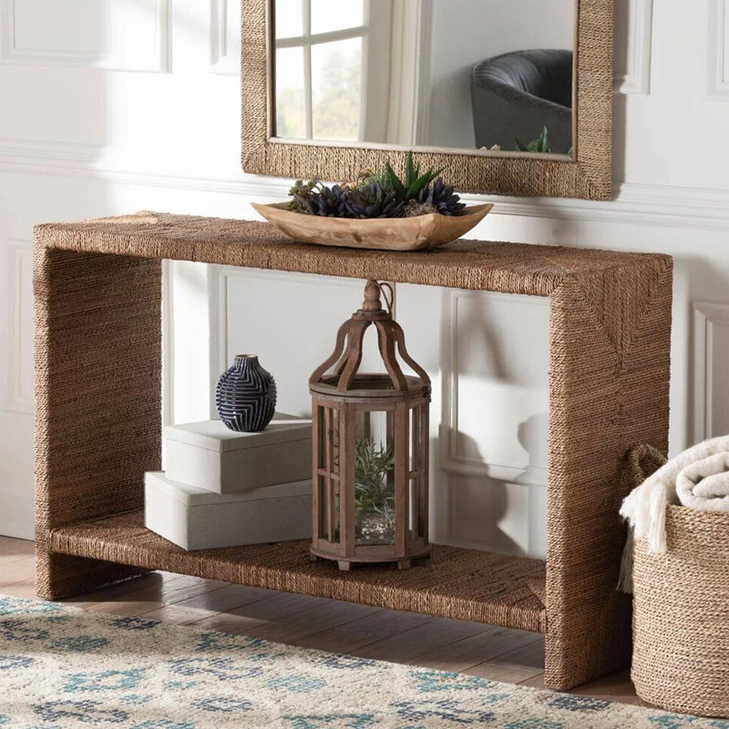Console Wabi-sabi, H 29,9 po x l 55,1 po x P 14,2 po