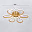 Innsbrook Modern Acrylic Light-adjusted Petal Ceiling Light 1-Light Semi Flush Mount Light-1146492350-1120027992