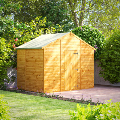 Powersheds 6 x 10ft Timber Tongue & Groove Windowless Garden Shed