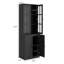 Garde-manger H 71 po x l 23,6 po avec portes en verre-920001655-971676749