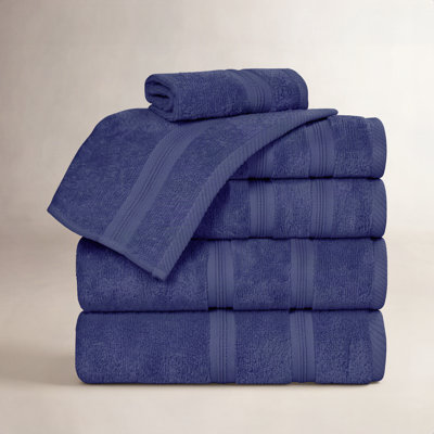 Smart Dry 100% Cotton 6-Piece Towel Set