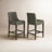 Niara Rectangle Faux Leather Bar & Counter Stool -101012007-101012008