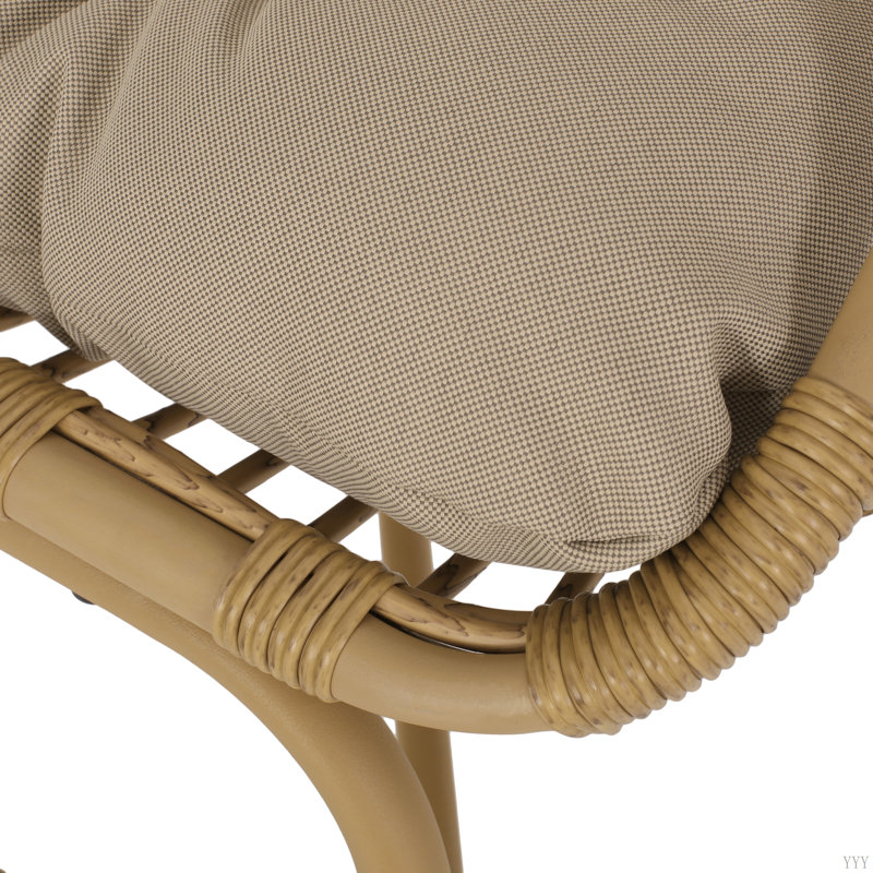 ELON COCOON CHAIR, Light Brown