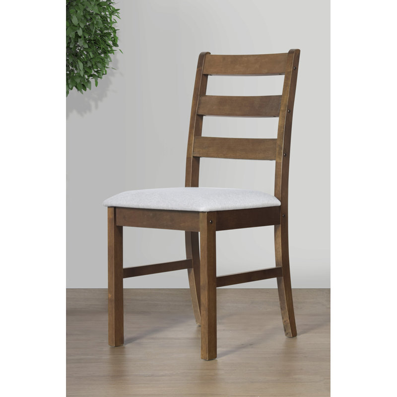 18.9'' H Upholstered Side Chair, Brown