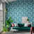Amazonia/Teal/ Gold selected