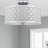 Snodland Fabric Semi Flush Mount