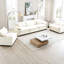 Velours côtelé beige chaleureux et confortable, 5, style cinéma maison, design rétro confortable, 5 avec coussins de confort, moderne