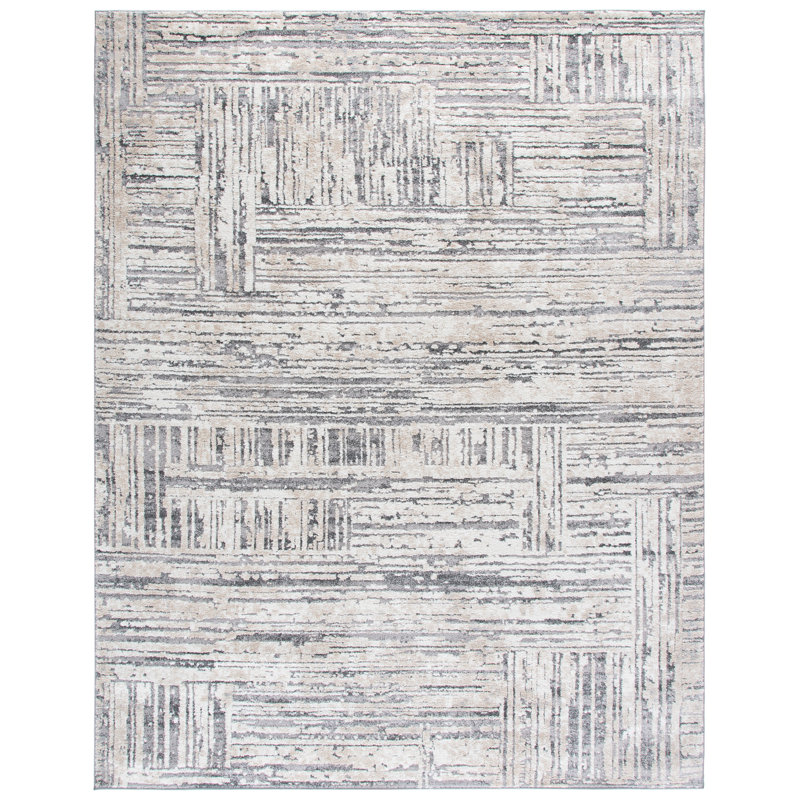Hanka Performance Abstract Rug, Rectangle 8' x 10'