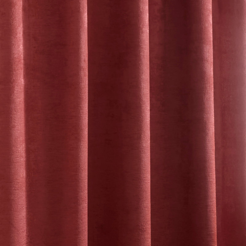 Galaxy Room Darkening Curtain Pair, Width 229 x Drop 183 cm, Terracotta