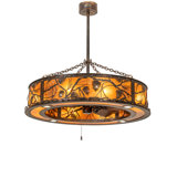 Whispering Pines Downrod Ceiling Fan