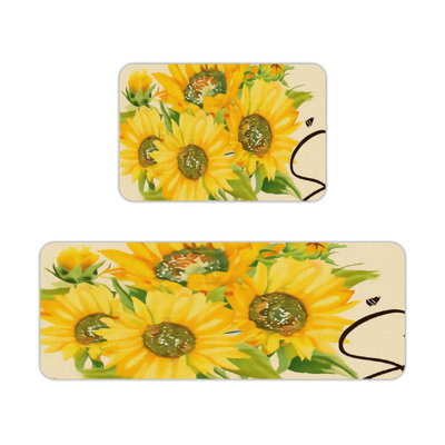 Tapis de cuisine classique 2 pièces