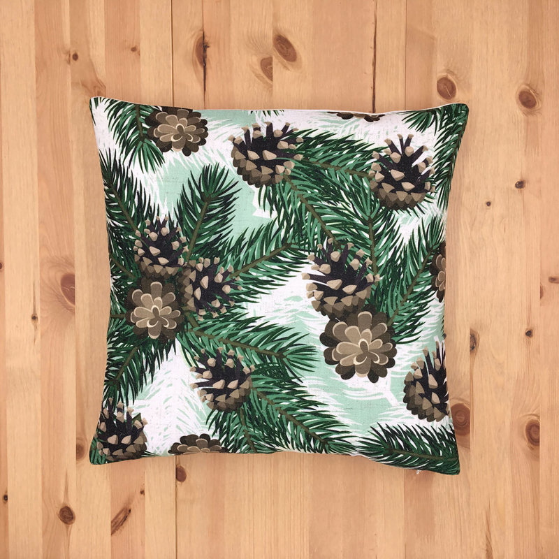 Housse de coussin en lin Rocky Moutain