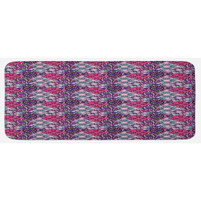 Modern & Contemporary Synthetic Kitchen Mat