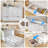 Full Murphy Bed with Large Storage Drawer & Charging Station, White