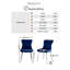 Illman Luxury Velvet Upholstered Dining Chair - Elegant Modern Deco Style-392296231-392296230