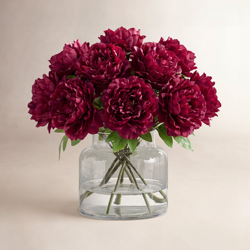 Faux Peony Stem