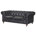 Black Genuine Leather