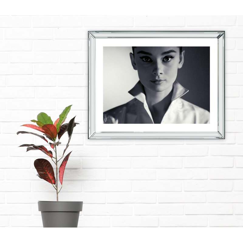 Audrey Hepburn - Print on Wood