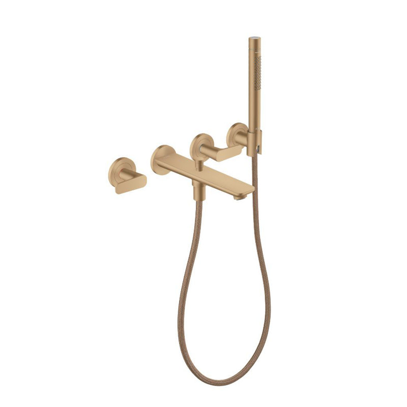 Citterio C Tub Filler with Diverter, Bronze