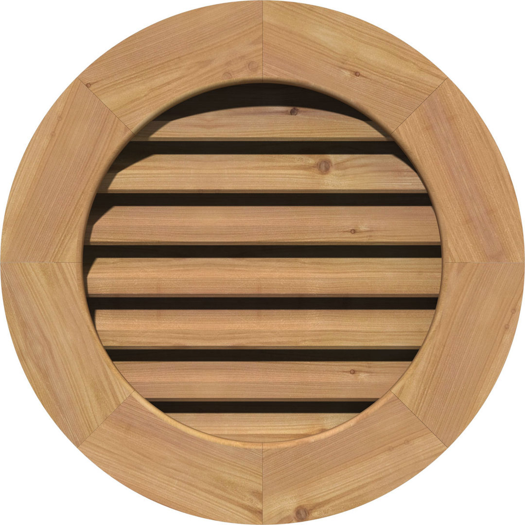 Ekena Millwork Wood Outdoor Louver / Gable Vent Ekena Millwork