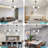 Kalaila 4 - Light Dimmable Globe Chandelier-337493901