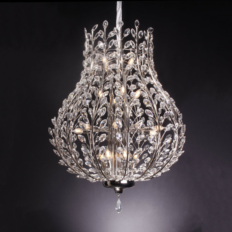 Katelyn 8 - Light Dimmable Geometric Chandelier