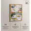 Décoration murale abstraite sur toile "Colorful Weave II" par Art Remedy, cadre doré, 10 x 15-885516546-885516555