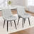 Faux Leather Upholstered Metal Dining Chair-957567176-957567177