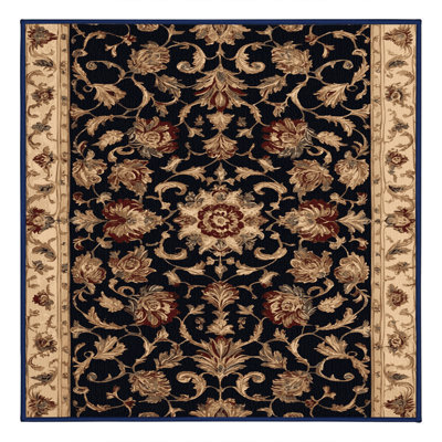 Tapis noir français lavable à la machine