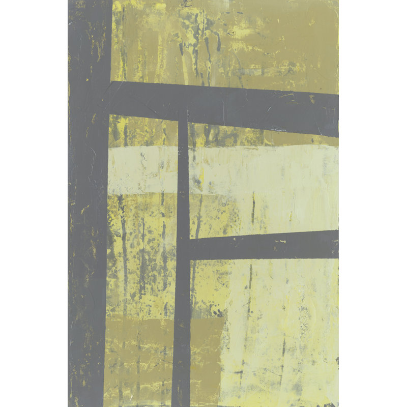 Zest Abstract I by Jennifer Goldberger - Wrapped Canvas Art Prints, 46cm H x 30cm W x 3.8cm D