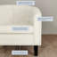 Fauteuil demi-tonneau de 28,74 po Cohmer-36309117