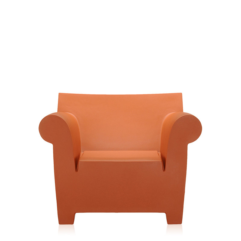 Bubble Club Outdoor Lounge Chair, Terracotta