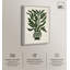 «Green Vase I Minimalistic Botanical Art Prints», art mural par Art Remedy-102539198-102539188