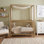 Hannah Metal Canopy Crib
