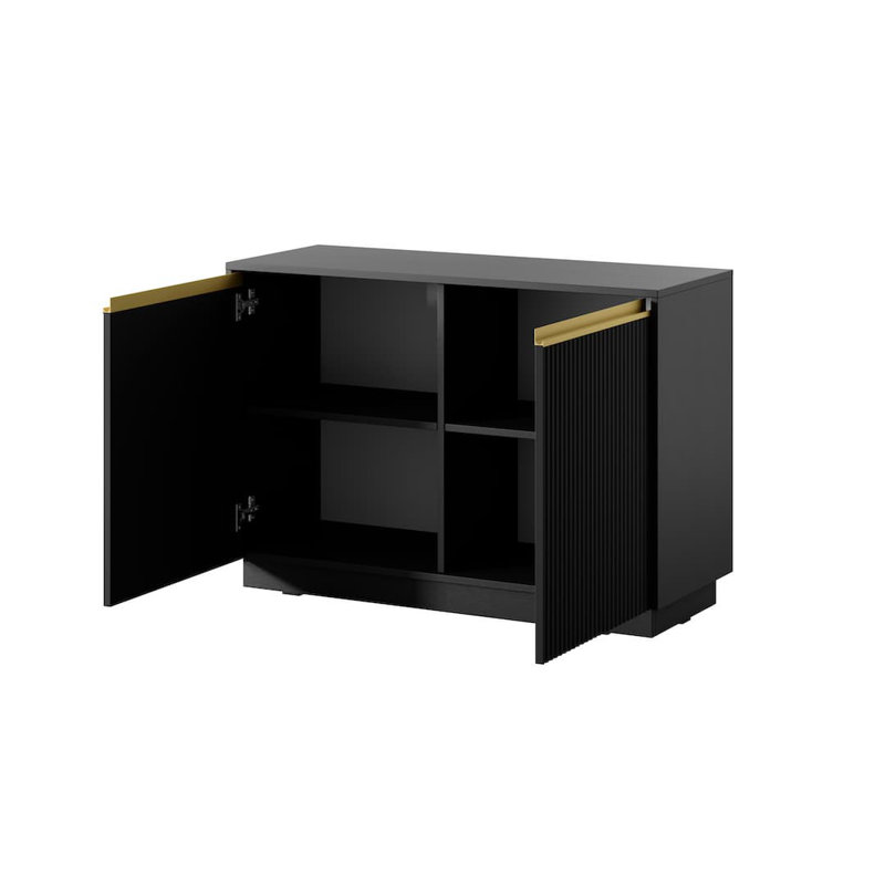 Azhari 104cm Sideboard, Black