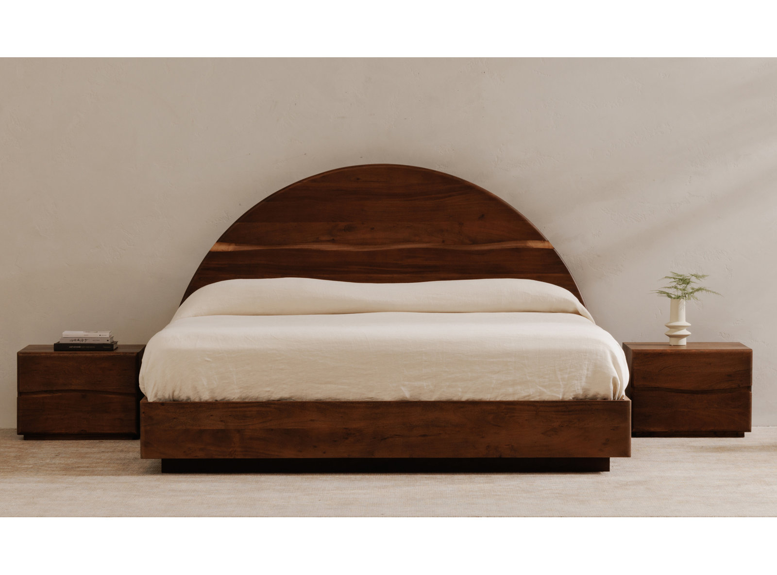 Beau Acacia Nightstand