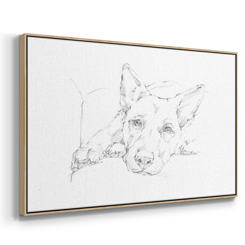 Lazy Dog IV, Bois naturel, H 27 po x l 41 po x P 2 po