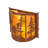 Rustic Lodge Flush Mounted Sconce