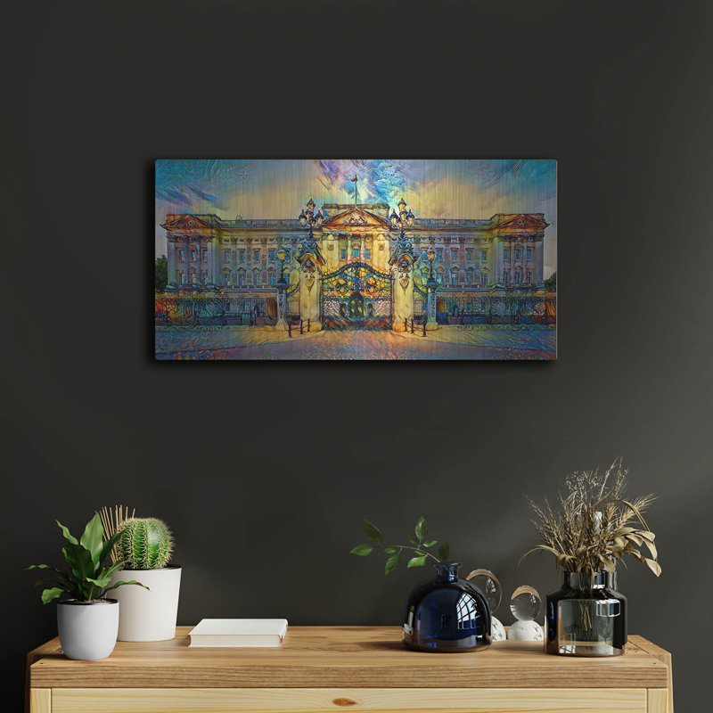 «London England Buckingham Palace» par Pedro Gavidia, H 12 po x l 24 po