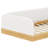 Platform Bed With Upholstered Design, Guardrail