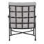 Chaise de patio avec coussins Sunbrella Marquis
