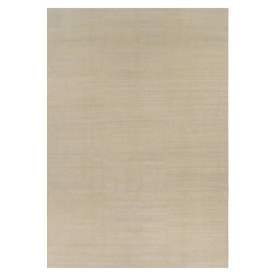Rug & Kilim’S Oversized Contemporary Textural Solid Rug In Beige Tones