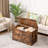 Cadesha Kids Toy Box Wooden Storage Chest With Safety Hinge-1414984673