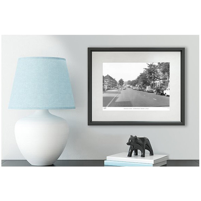 Hatch End, Uxbridge Road C1965 by Francis Frith - Single Picture Frame Print, 60cm H x 80cm W x 2.3cm D