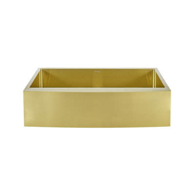 Évier de cuisine de ferme avec tablier en acier inoxydable 36 x 21 Rivage